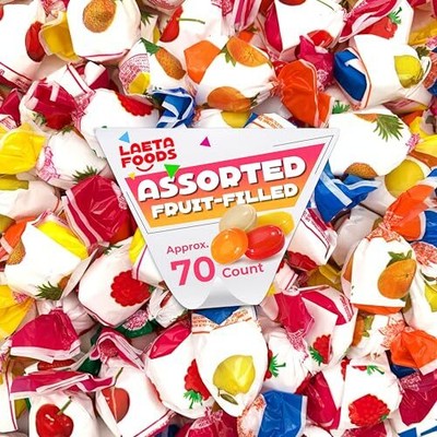 Assorted Fruit-Filled Hard Candy, Old-Fashioned Delights (1 Pound Bag - 