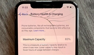 Apple iPhone X 256GB Space Gray w/ Cracked Front & Back Apple iPhone X 256GB Space Gray w/ Cracked Front & Back