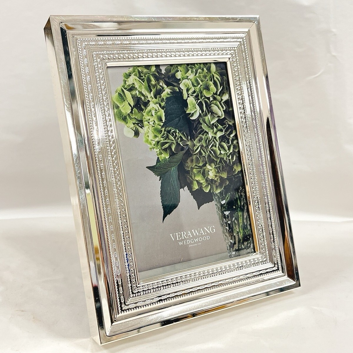 Vera Wang() フォトフレーム Wedgwood Vera Wang Photo Frame - Elegant Design, Silver