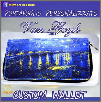 Wallet van gogh notte stellata PORTAFOGLIO RT van gogh van gogh