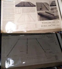 Laminated Full Scale GAL Instrument Design Plan #39 Hammered Dulcimer - 13/13