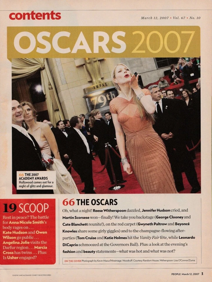 Magazine People March 12 2007 Special Double Issue Patrick Dempsay Anchor Bob W - Image 2 of 4