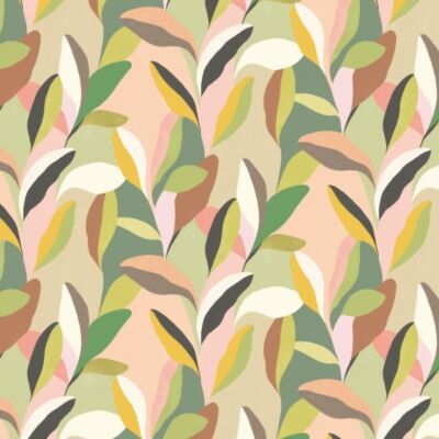 ABS50106W - Abstract Riviera Sepia & Moss OHPOPSI Wallpaper