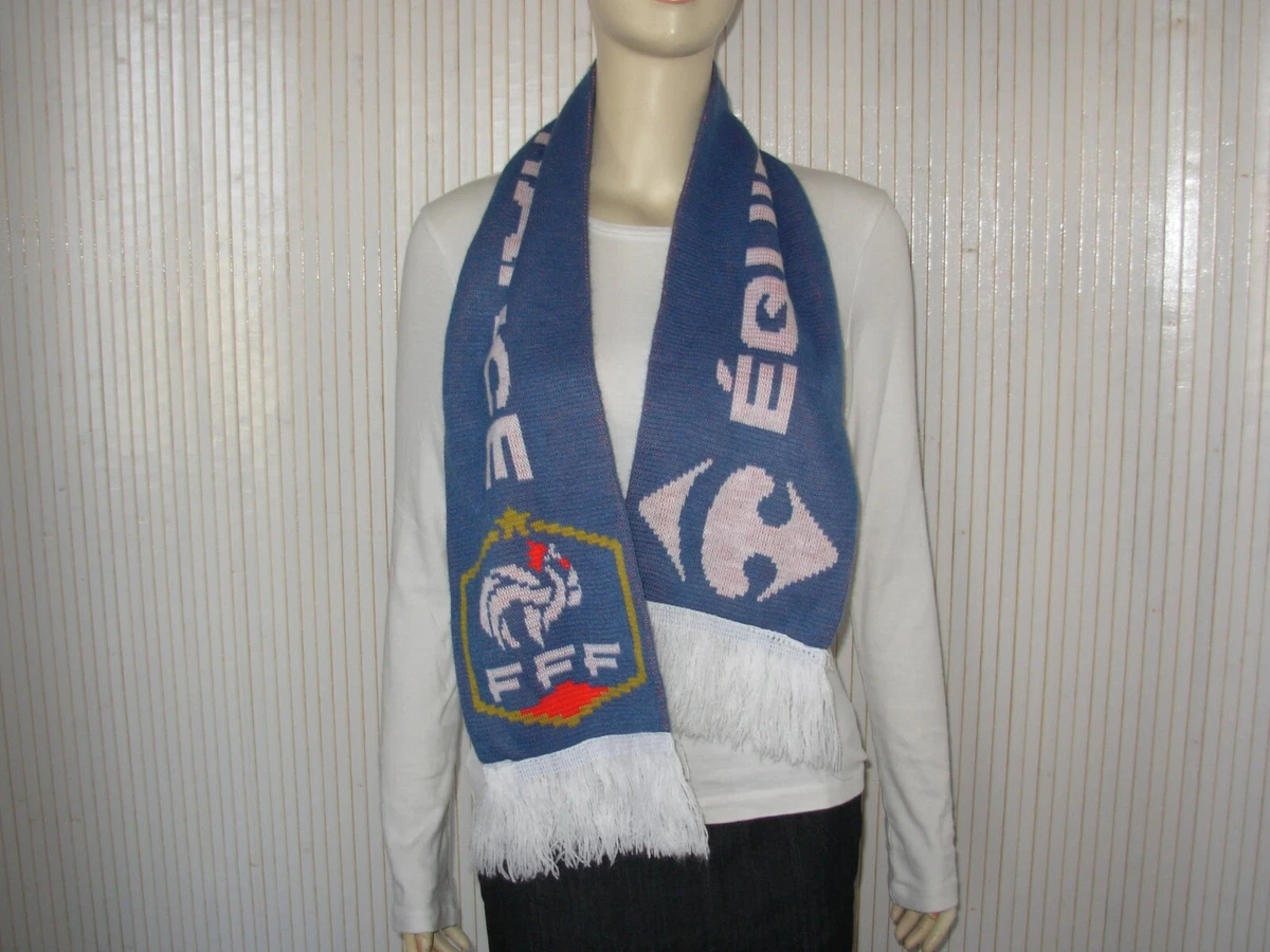 écharpe Equipe France Football Officielle Écharpe Equipe De France Football - Collection Officielle FFF - 140 Cm - Acrylique Cadeau Supporter Football