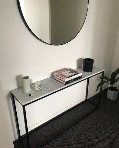 Australian made Italian Carrara Marble Console Table - On Sale!!! - Picture 11 of 12