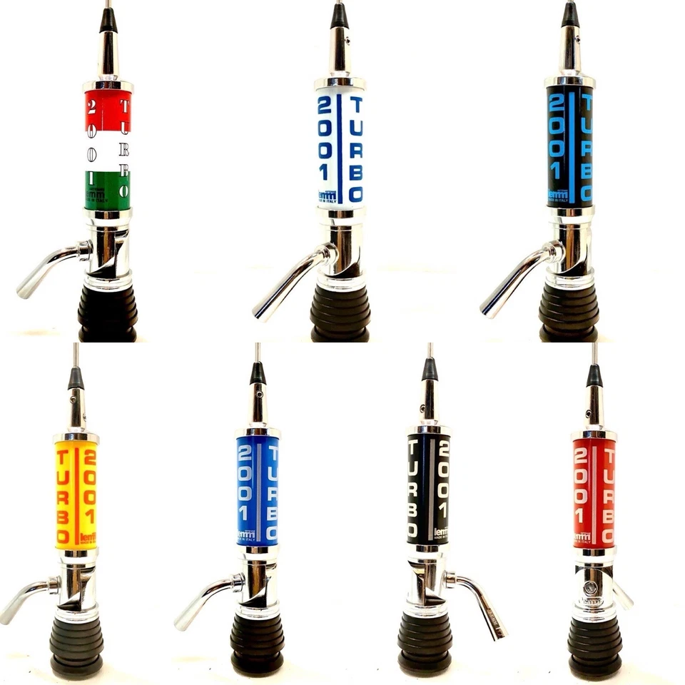 LEMM AT 2001 TURBO ANTENNA 27MHZ CB 26÷28,5 MHz 2000W Silver - Immagine 2 di 2