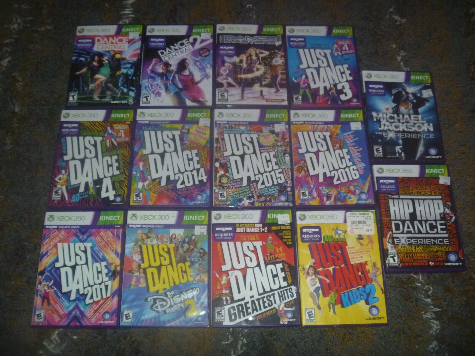 Kinect Adventures + Dance Central 3 Xbox 360 Jogos Original Mídia Física, Jogo de Videogame Microsoft Usado 94814423