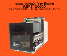 Zebra 170PAX4 Print Engine Right Hand 6 Inch 203 dpi Printhead Serial Ethernet