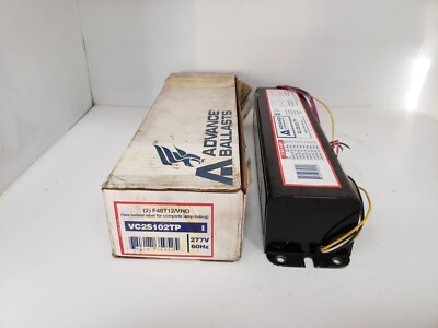 ADVANCE VC2S102TP RAPID START BALLAST, 277V 60Hz, CLASS P, TYPE HL, NIB