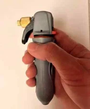 CO2 Power Bike Tire Inflater Grey housing cart C02 inflator w/ Presta adaptor