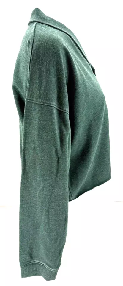 NOVO Pulôver Feminino Minnesota Wild Concepts Sport NHL Verde Cropped LS M - Imagem 3 de 4