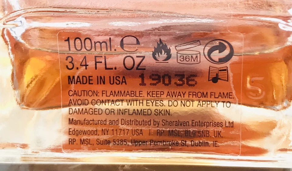 TOVA Beverly Hills AMBRE D’ORO Eau de Parfum 3.4 fl oz Nuevo y Sellado Foto 4 de 4