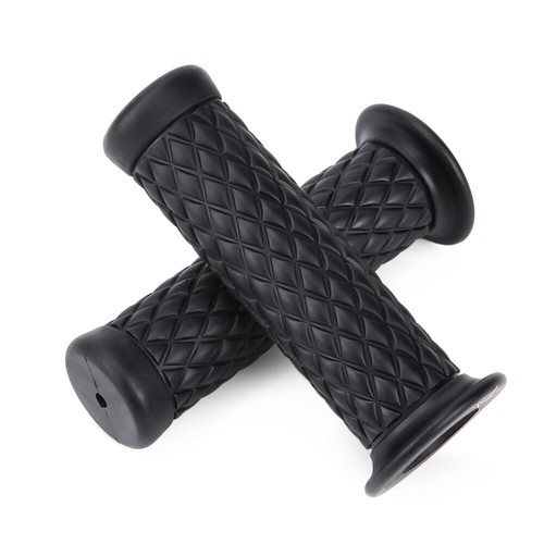Find Universal Motorcycle Bar End Handle Grips 22mm 7/8'' Black D In - Foto 6