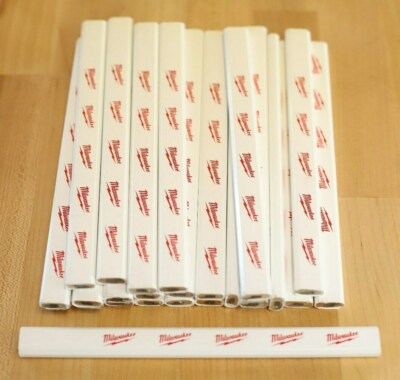 Milwaukee Power Tools Carpenter Pencils  -  Lot of 5 -  Office Fuel!  Authentic!
