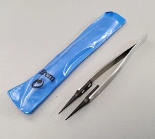 Brand New Erma 258 SA Soft Tip Fine Point Swiss Made Tweezers 1 PAIR