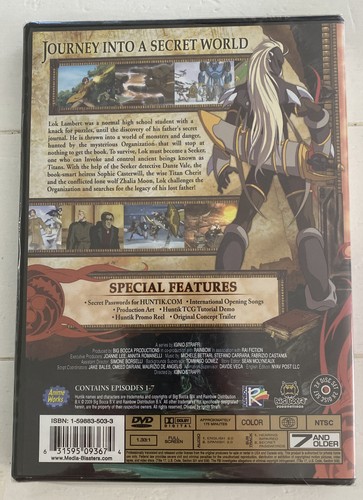 Huntik Secrets and Seekers Journal 1 Golem Of Prague DVD Anime Special Features - Picture 2 of 2