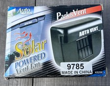 Solar Powered Car Air Vent Cool Fan Auto Cooler Ventilation System Exhaust Fan