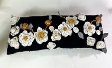 Mackenzie Childs Gardenia  Lumbar Pillow