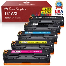 5PK CF210A Toner Cartridge For HP 131A LaserJet Pro 200 Color M251 M251nw M276nw