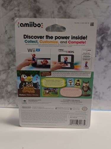 Blathers Amiibo Figure Animal Crossing Nintendo Wii U Nintendo 3DS New in Box - Picture 3 of 3