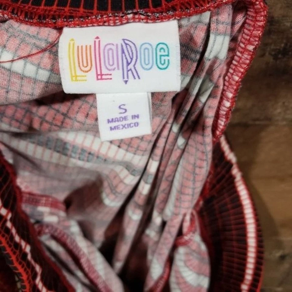 Lularoe NUEVO CON ETIQUETAS Madison Falda Plisada a Rayas con Bolsillos Mujer Talla Pequeña Foto 3 de 4