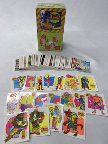 Toxic Crusaders 1991 Panini sealed box and complete set with chase 