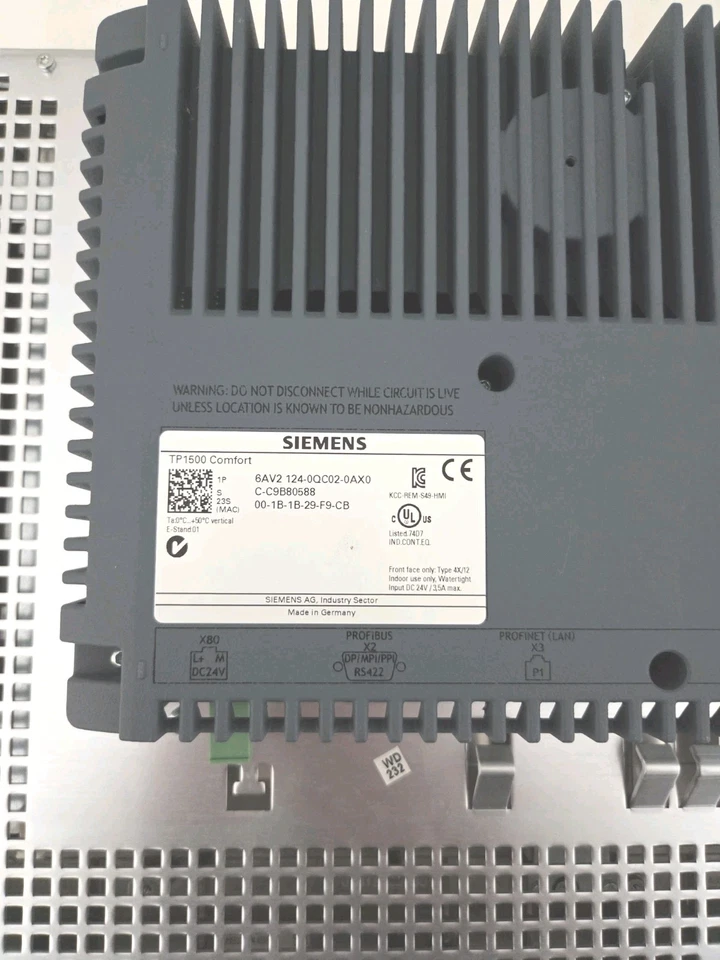 Siemens 6AV2 124-0QC02-0AX0 Excellent Condition[12 Months Warranty] - Bild 3 von 3