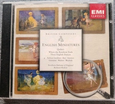 English Miniatures - CD, Gardiner, Walton, Goossens, Bax, Warlock, German