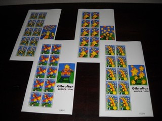 [G189421] Gibraltar N°911/914 Europa 2000 CEPT MNH Y&T € 80 00 SUPERB