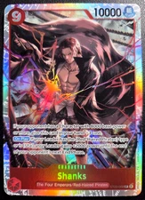Shanks ST23-002 SR ONE PIECE Tcg Card Game NM RED