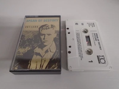 SPEAR OF DESTINY OUTLAND AUDIO CHROME CASSETTE TAPE ALBUM + 5 EXTRA TRACKS MINT - Image 1 of 4
