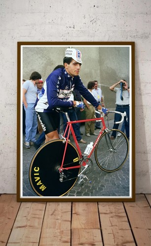 Lot De 3 Posters Muraux Cinelli - Stars Des Années 80 (Indurain, Poulidor, Anderson) - Format A3