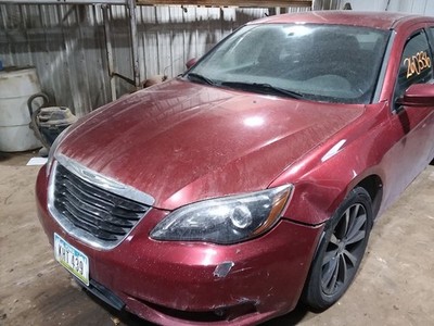 Driver Left Headlight Black Bezel Fits 13-14 200 2150538