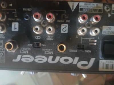 Pioneer DJM-400 2 Channel DJ Mixer - Tested Working