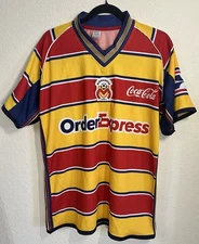 Vintage Atletica Monarcas Morelia  Home Soccer Futbol Jersey Mexico Medium Gift