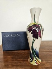 Moorcroft Persephone Vase Nicola Slaney Collectors Club 2007 Boxed 1st