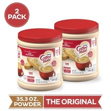  2 pack Nestle Coffee Mate, The Original Powdered Coffee Creamer, 35.3 oz