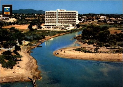 Hotel Fenicia Santa Eulalia del Rio Ibiza Spain vintage postcard y730
