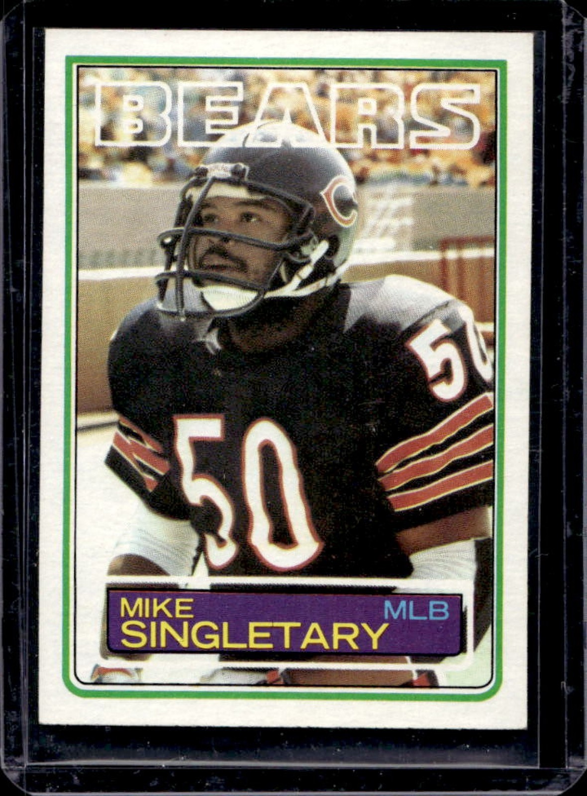 1983 Topps Mike Singletary Rookie RC #38 Bears