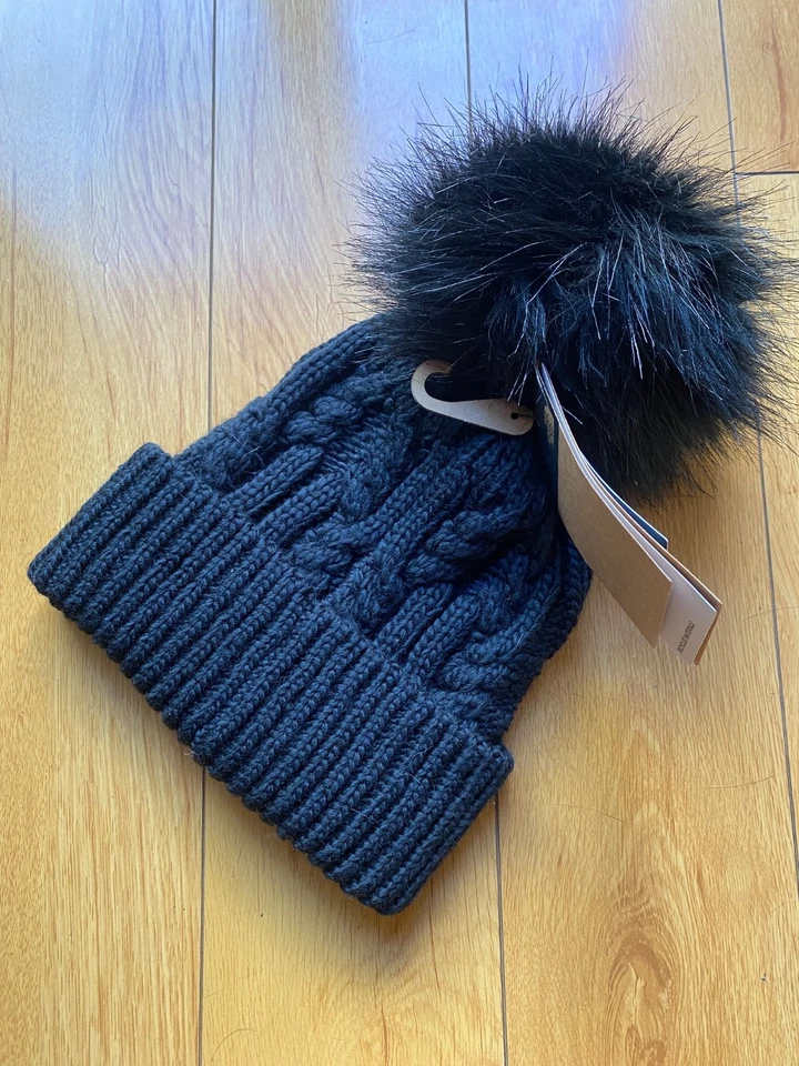 THE NORTH FACE Women's OH MEGA FUR POM BEANIE TNF Black One Size - Image 2 of 4
