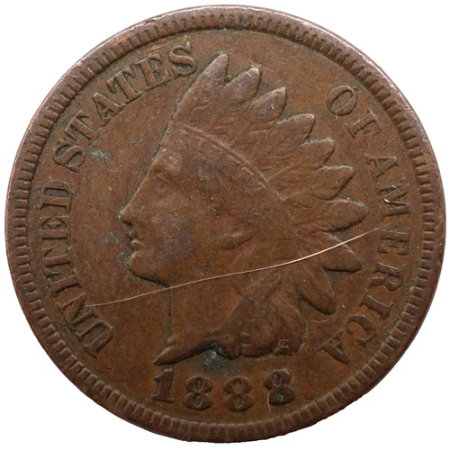 1888 Indian Head Cent - Fine