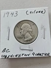 19543 P  Washington Quarter VG+/F Condition 90% Silver-Better Date # AC