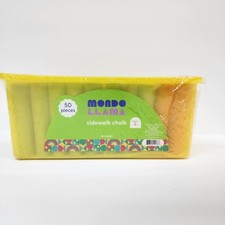Mondo Llama Sidewalk Chalk Set Washable Multicolor for Ages 4 Pack of 50