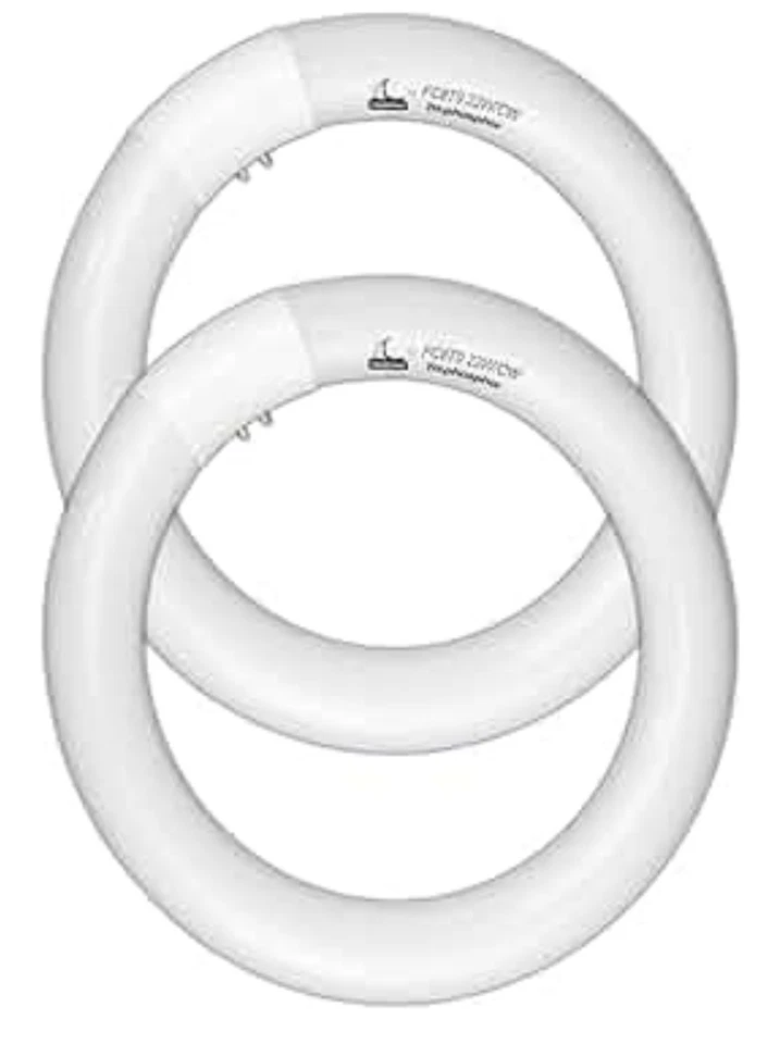 FC8T9/CW Circular Fluorescent Light Bulb 8 Inch Round T9 22W Circline Bulbs New - Image 2 of 4