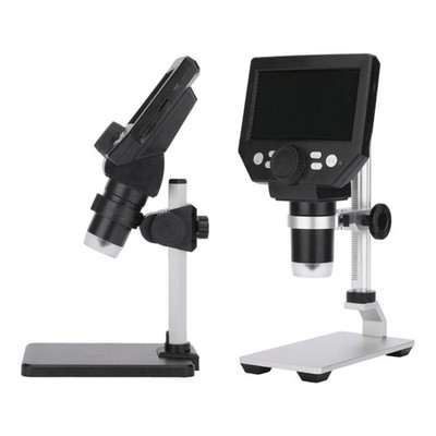 Portable 1000X Magnification Microscope With Clear Display