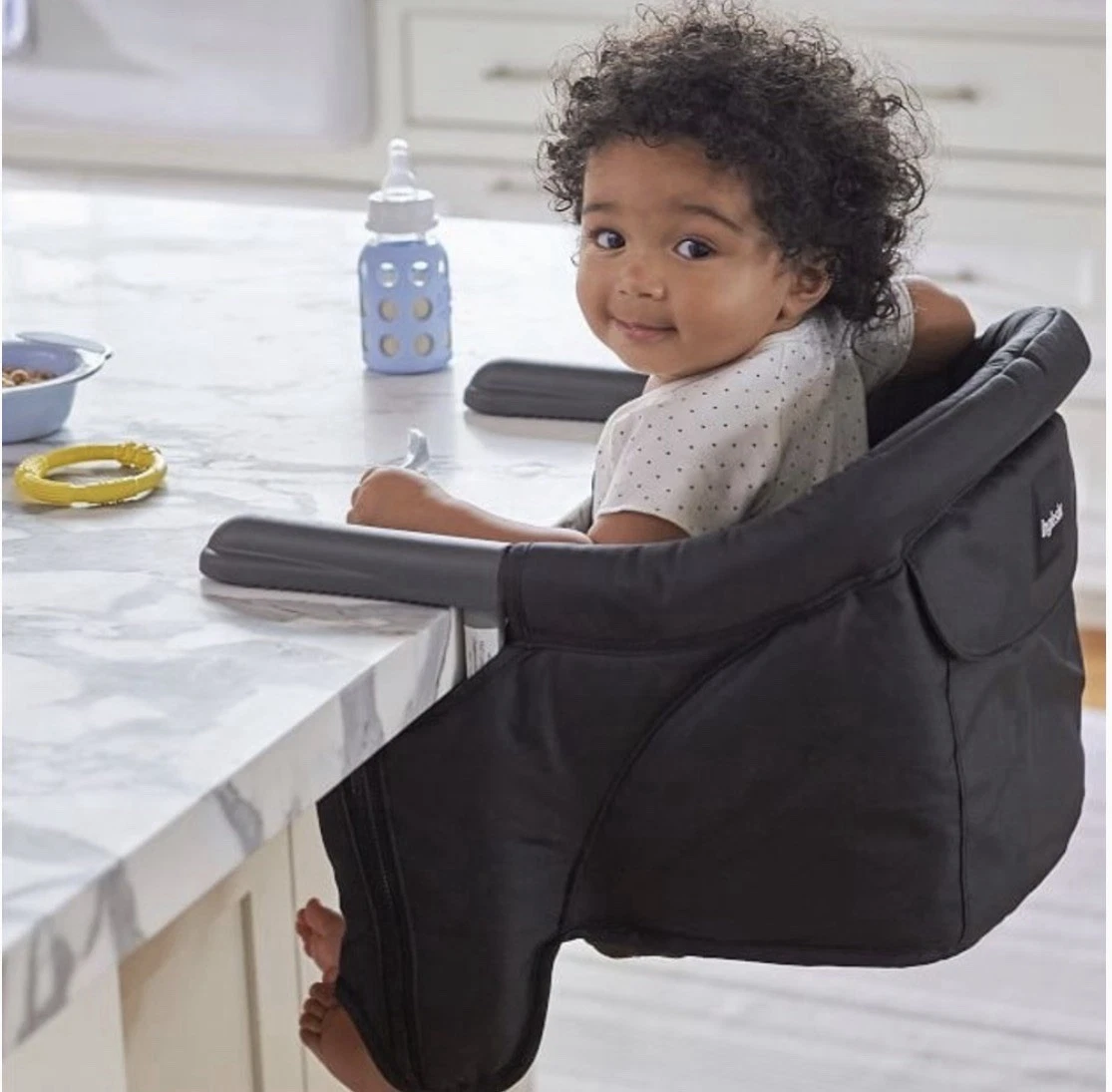Inglesina Fast Table Chair Black Portable Clip On High Chair New Open Box w/ Bag
Opens in a new wind