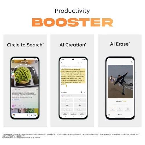 iQOO Z11x 5G (Black, 8GB RAM, 256 GB ) Dimensity 7400-Turbo Global Version. - Picture 4 of 9