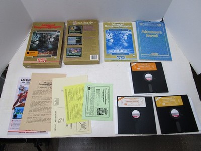 CHAMPIONS OF KRYNN FOR COMMODORE 64 128 GAME BY SSI TESTED & WORKING  ️