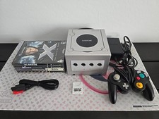 GameCube Platinum System DOL-101 Black Controller, Cables  4 Games - TESTED