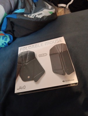OriMouse Foldable Wireless Mouse Black myAir.0 Portable Bluetooth Ultra-Thin